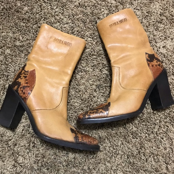 durango snakeskin boots